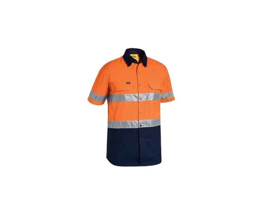 3m Taped Two Tone Hi Vis X Airflow Ripstop Shirt Bs1415t
