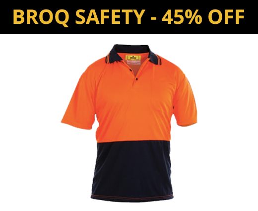 Header Hi Vis Polo Short Day